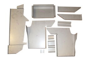 Scout 80 or 800 V8 Engine Bay Core Support Conversion Kit